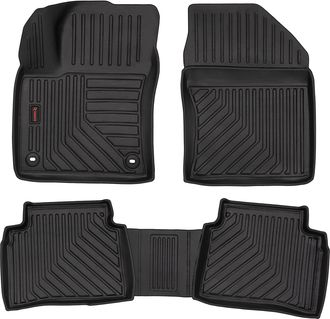 OEM Alfombrillas De Goma 3d Para Coche: Toyota Prius Iv (hatchback, 2017-) - Borde De 5 Cm