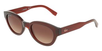 Lacoste L6024SRG 205 Womens Sunglasses Brown Size 52