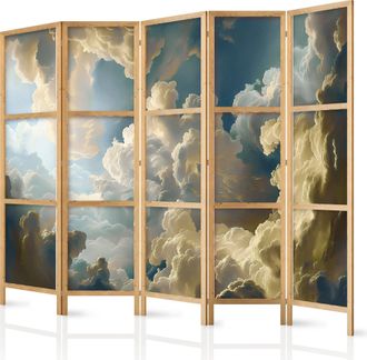 Artgeist Biombo Artgeist Japon&eacute;s Tonos Cielo 225x172 Cm Madera
