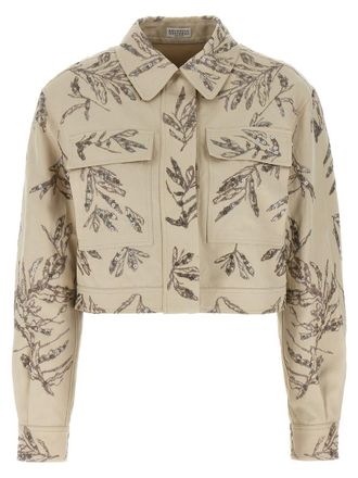 Brunello Cucinelli Embroidered Jacket