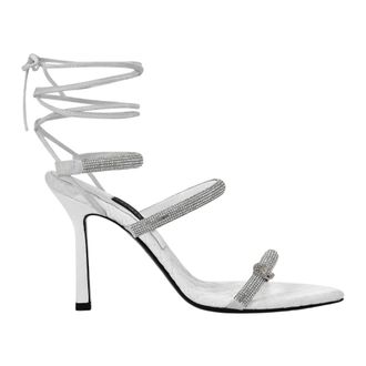 Philipp Plein Dames, Schoenen, Wit, Maat: 35 EU Leer