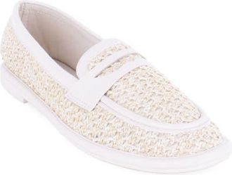 Elie Tahari Meadow Penny Loafer in Natural at Nordstrom, Size 8.5