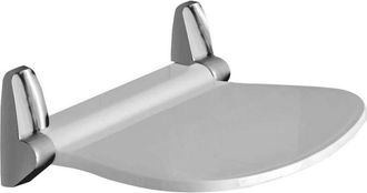 OEM Sapho Sound - Asiento Plegable Para Ducha 39x35 Cm, Blanco 2282