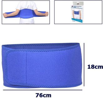 Trade Shop Trade Shop - Fascia Posturale Schiena Supporto Regolabile Tutore Per Bambini Colore Blu