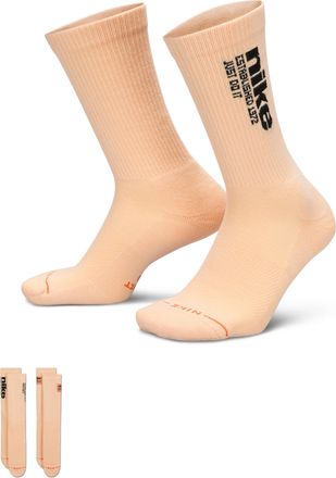 Nike Unisex Everyday Elevated Crew Socks (2 Pairs) in Multicolor | IH8525-904