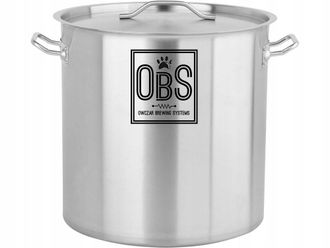 OEM Pentola Per Ammostamento Obs Da 35 Litri In Acciaio Inox