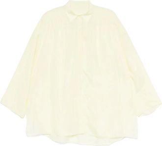 Less Camicia in seta - Giallo