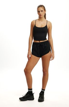 Cotton On Womens Active Summer Fleece Volley Short in Black at Nordstrom, Size X-Small