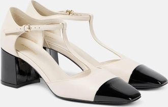 Ferragamo Marilu 60 leather sandals