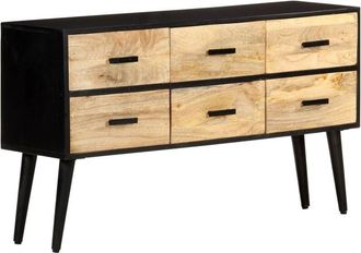 vidaXL Vidaxl - Aparador de madera maciza de mango 110x33x64 cm