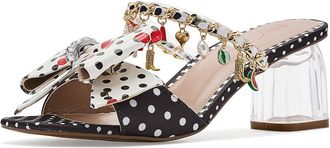 Blue by Betsey Johnson Kayleen Womens Sandals Black : 6.5 M, Synthetic