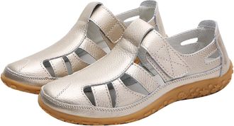 Generic Closed Toe Sandals for Women Fisherman Sandals for Women Ladies Outdoor Walking Shoes Casual Hollow Out Summer Shoes Fashion Sport and Outdoor Holiday