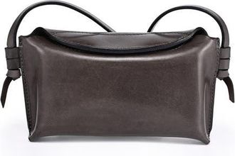 OLD TREND Snapper Genuine Leather Vintage Everyday Crossbody in Grey at Nordstrom
