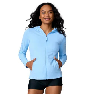 Free Country Womens SunFree Full Zip UPF Sunshirt