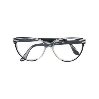 Saint Laurent Pre-owned Accessories, female, Gray, Size: ONE SIZE Pre-owned Acetate sunglasses