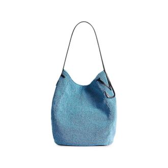 J.W.Anderson Beaded Shoulder Bag - Blue
