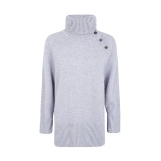 Emporio Armani Jersey de cuello alto - Knitwear - Mujer - Gris - XS