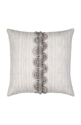 Elaine Smith Dressage Pebble Hand Macrame Indoor & Outdoor Woven Accent Pillow at Nordstrom, Size 20X20