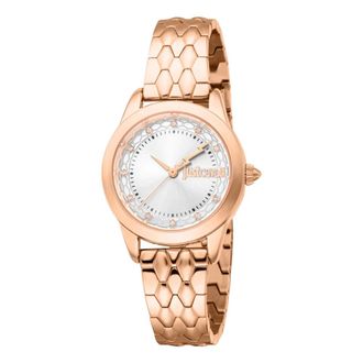 Just Cavalli Aurora Horloge - Dames - Horloges - Roze - ONE Size - Accessoires