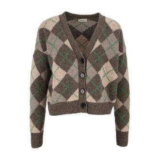 Max Mara Cardigan Abile - Dames - Truien - Veelkleurig - Maat: S Wol