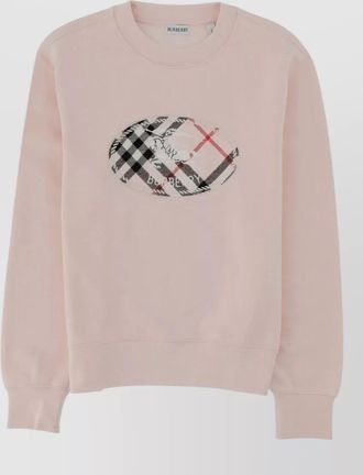 Burberry cotton logo-print sweatshirt