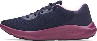 Under Armour Womens Charged Pursuit 3 Running Shoe, (410) Midnight Navy/Purple Gemini/Stellar Pink, 8.5 UK