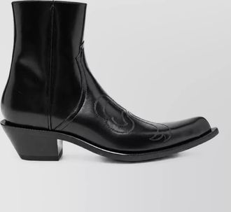 Acne Studios leather ankle boots