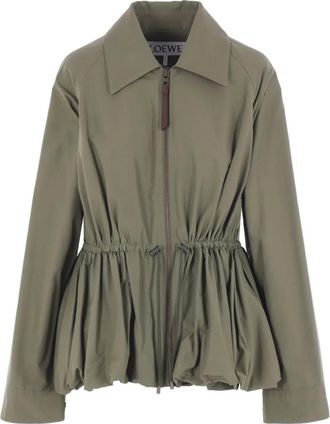 Loewe Giacca con coulisse - Verde