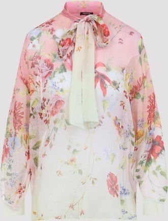 Roberto Cavalli Miami Flowers Blouse
