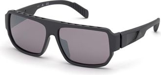 Adidas Sport SP0038 20C Mens Sunglasses Grey Size 61