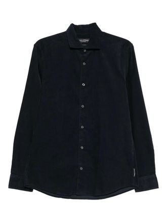 Marc O'Polo buttoned corduroy shirt - Blue