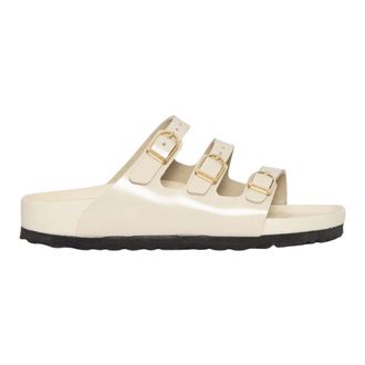 Birkenstock Slippers - Dames - Sandalen - Beige - 38 EU - Schoenen