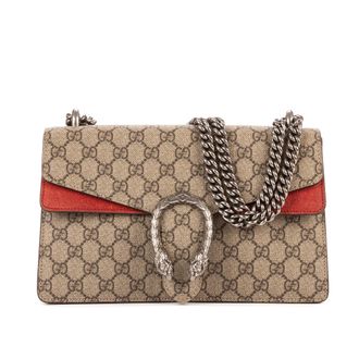 Gucci Pre-owned Womens Dionysus Small Shoulder Bag - Beige - One Size