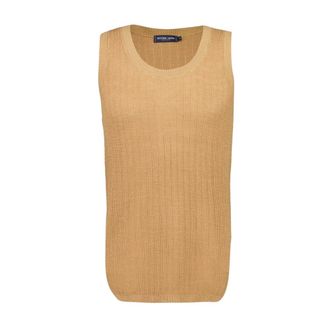 Frescobol Carioca Tops, Heren, Beige, S, Katoen, Prado Vest