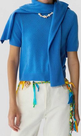 Guest In Residence Compass Sweater Tee In Sail