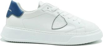 Philippe Model Witte Sneakers - Heren - Sneakers - Wit - 40 EU - Leer - Schoenen