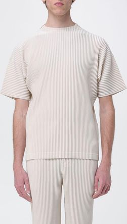 Homme Pliss&eacute; Issey Miyake T-shirt in poliestere plissettata Homme Plisse Issey Miyake