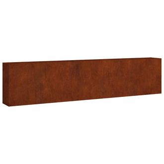 vidaXL Jardinera Acero Corten 360x40x80 Cm Vidaxl