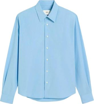 Ami Camicia in cotone - Blu