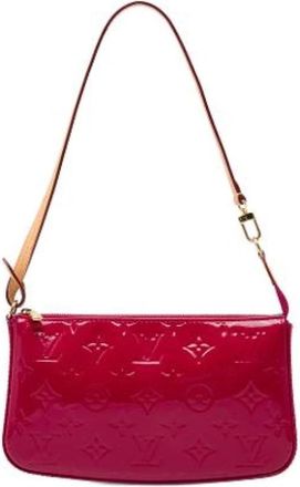 Louis Vuitton Pre-owned Pochette Accessoires - Dames - Vintage Schoudertas - Roze - ONE Size - Leer - Vintage