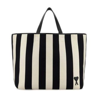 Ami Tote Bags, male, Multicolor, Size: ONE SIZE De Coeur Shopping Bag