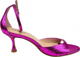 Lola Cruz Womens Bonita Open Toe Heel In Purple