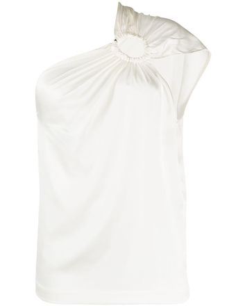 Mat&eacute;riel Blusa monospalla - Bianco