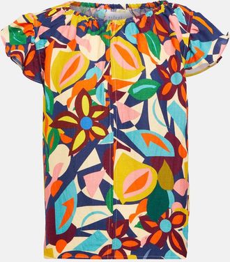 Velvet Teresa printed top