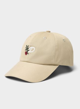 Drake's Mens Floral monogram baseball cap