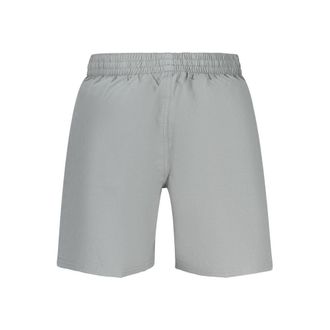 Nike Elastic Waist with Adjustable Drawstring Swim Shorts - Gray