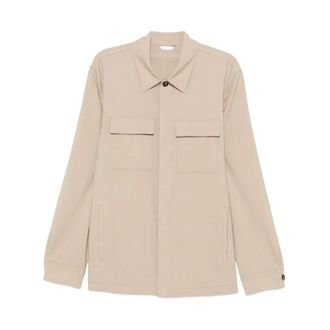 Manuel Ritz Overshirt - male - Manuel Ritz - Light Jackets - Beige - 2XL - Jackets