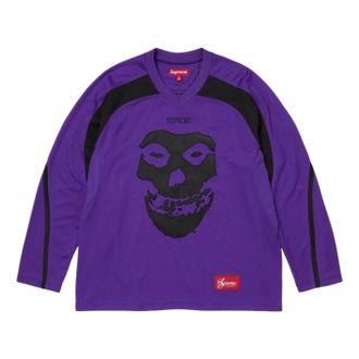 SUPREME x The Misfits SS26 Hockey Jersey Purple SUP-SS26-152-PUR