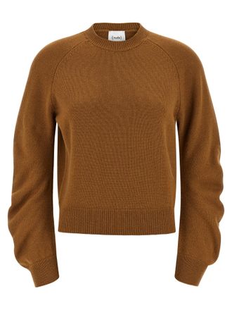 Nude Womens Curved Sleeve Sweater