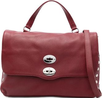 Zanellato Borsa tote Postina media con borchie - Rosso